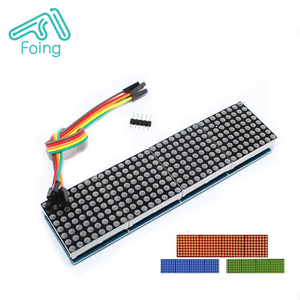 4 in 1 8*8 a matrice di punti display A LED di controllo del modulo MAX7219