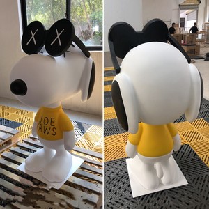 スヌーピー室内装飾大型ガラス繊維強化プラスチック樹脂彫刻工場カスタマイズ - Product Image 5