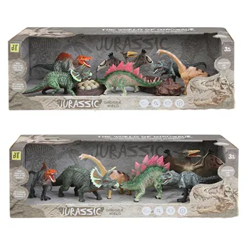 دمية بلاستيكية ديناصور نموذج للطفل هدية ، ميني البرية واقعية ديناصور نموذج مجموعة