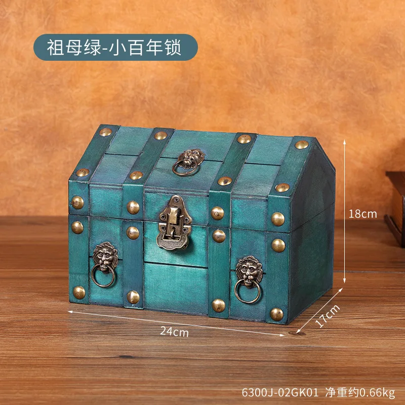 6300J-02GK01--Serrure du siècle miniature émeraude