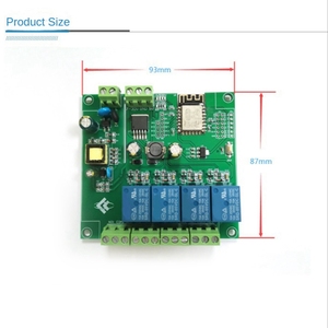 A73T ESP8266 Drahtloses WIFI-Relais modul ESP-12F Entwicklungs platine E-Welink APP-Fernbedienung - Product Image 6