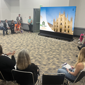 Портативный светодиодный экран, рекламный щит для торговых центров - Product Image 5