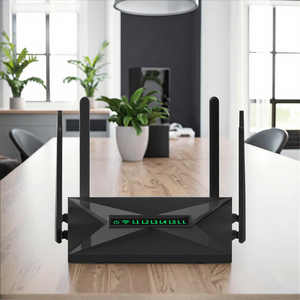 Wifi6 băng tần kép Gigabit <span class=keywords><strong>Router</strong></span> ax1800 doanh nghiệp <span class=keywords><strong>Router</strong></span> hỗ trợ 128 + Thiết bị kết nối mạng lưới không dây cao phạm vi - Product Image 1