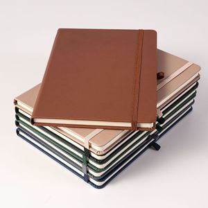 Notebook cartonato personalizzabile personalizzato Journal Notebook elastico banda A5 PU Notebook con portapenne - Product Image 3