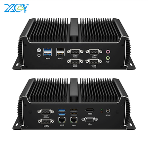 Embedded Fanless Industrial <strong>Computer</strong> RS232 RS485 Intel Core I5 4200U 6300U 7200U 1135G7 I7 1165G7 3G 4G Lte IOT Linux Mini PC - Product Image 1