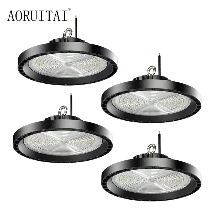 AORUITAI enerji tasarrufu açık Ip65 alüminyum aydınlatma su geçirmez 100watt 150watt 200watt yüksek defne lamba Led