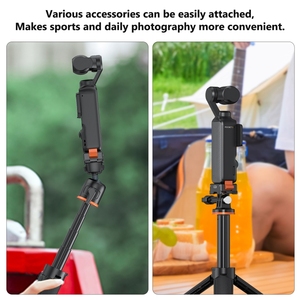 Puluz Type-C ฐานชาร์จอะแดปเตอร์เมาท์แบบปลดเร็วสำหรับ DJI OSMO Pocket 3 Type C ฐานชาร์จ - Product Image 5