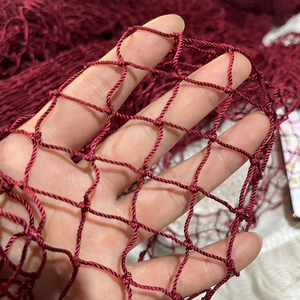 Tewango Knotted Net Mesh Rot Nylon Sport zaun Netz Farm Aquakultur Fischs chutz Kunststoff Anti-Vogel-Netz