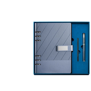 VIP Set <strong>Gift</strong> Custom Diary &amp; Corporate <strong>Gifts</strong> <strong>Budget</strong> Binder Wallet 6 Ring Binder Journal Notebook and Pen Set Customized Logo - Product Image 1