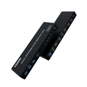 デュアルDP入力HDMI入力KVMスイッチ2X2 8K 60Hz - Product Image 4