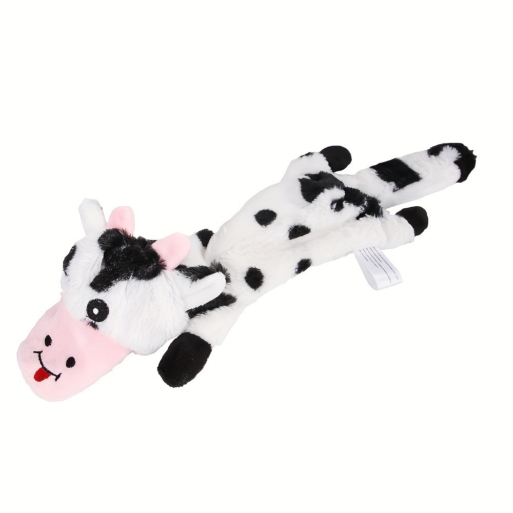 Vaca pequeña amarilla de 46 cm