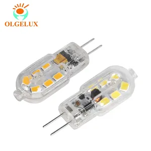 G4 LED電球OLGELUX中国メーカーDC/AC 12V 1.5W省エネ電球サポートOEM/ODM 12v 3w 360lmシャンデリアウォールランプ用ちらつきなし - Product Image 3