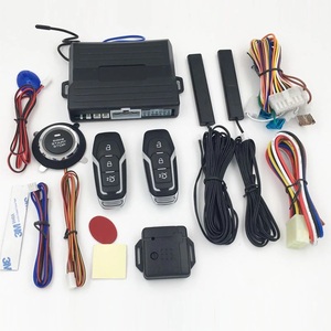 12V Car Alarm Remote <strong>Control</strong> Car Keyless Entry Engine Start Alarm <strong>System</strong> <strong>Push</strong> <strong>Button</strong> Remote Starter Stop Auto Anti-theft <strong>System</strong> - Product Image 1