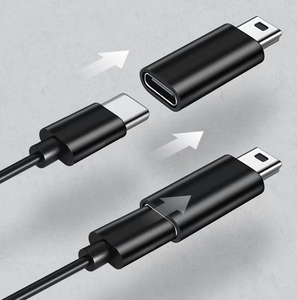 铝合金USB C型母对迷你USB 5p T公对母c型对公迷你usb 5p连接器适配器 - Product Image 6