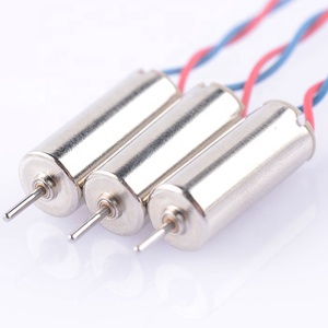 Coreless มอเตอร์ DC 3V 45000RPM 8.5X20มม.Micro มอเตอร์แปรง1สีดำ Helicopter ใบพัดสำหรับ Quadcopter Drone FPV DIY - Product Image 5