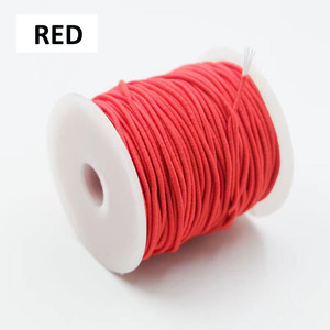 Cuerda de cordón suave de alta elasticidad, cuerdas de 1,5mm, hilo elástico, 100 metros/rollo para pulsera, cuerda elástica para pulseras - Product Image 6