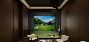 3D Air <span class=keywords><strong>Mesh</strong></span> Som Prova de Golfe Aids Treinamento Golfe Prática <span class=keywords><strong>Net</strong></span> Indoor Golf Simulator Recinto Tela Impacto Tecido