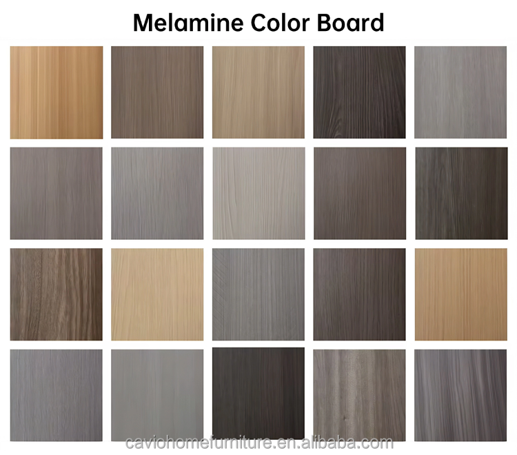 Couleurs personnalisées (mélamine / placage bois)