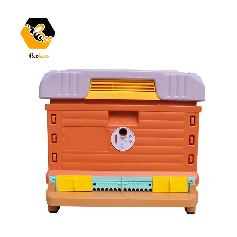 Garde thermique en plastique, ruche thermique pour abeilles à miel, 1 couche, 10 cadres, multifonctions, boîte à abeilles, couleur de maison, culture, nouveauté