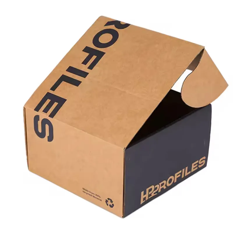 Logo personalizzato Eco Friendly scarpe di carta postale di spedizione in cartone scatola di spedizione scatola ondulata