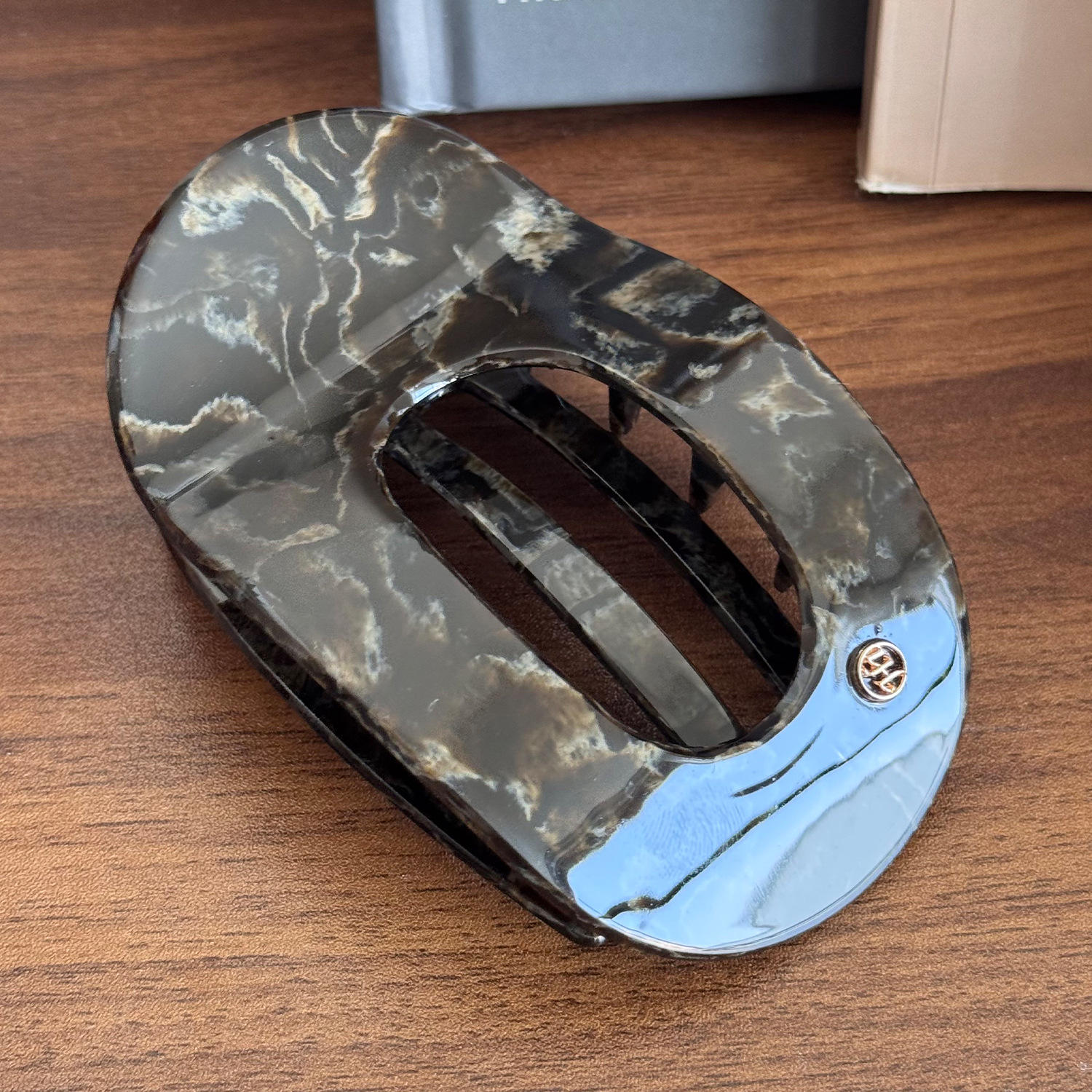 Imprimé léopard noir