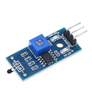 Módulo de sensor térmico de temperatura, salida digital/interruptor de control de temperatura, 1/5 unidades