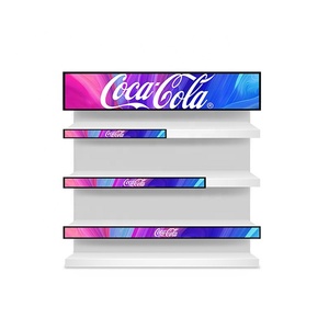 อัลตร้ากว้างชั้นขอบยืดจอแสดงผล LCD 23.1บาร์หน้าจอเล่นโฆษณาสำหรับร้านค้าปลีกจอแสดงผลแบบ Full HD โฆษณา - Product Image 1