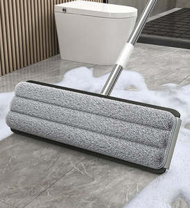 Joybos Afneembare Wasspinner Eenvoudig Te Reinigen Telescopische Badkamer Natte Droge Handgreep Vlakke Vloer En Emmerset - Product Image 6