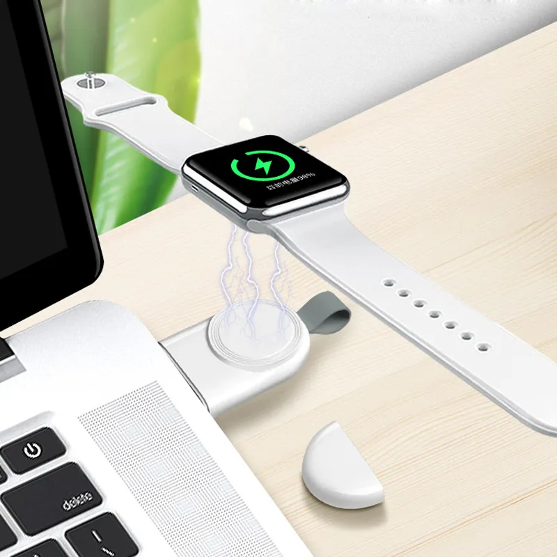 Per Dock di ricarica Apple Watch, caricabatterie Smart Watch con porta USB caricatore magnetico Warch