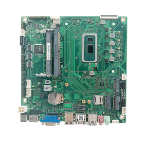 לוח אם תעשייתי 8 מעבד ה-8 8256u 10210u 10610u cpu כפול ddr4RAM לוח האם מיני itx