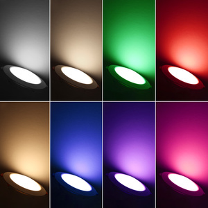 Yüksek kaliteli AC85-265V led spot RGB 7 watt led downlight 100V 200V RGBW 7 w led downlight kısılabilir modu - Product Image 5
