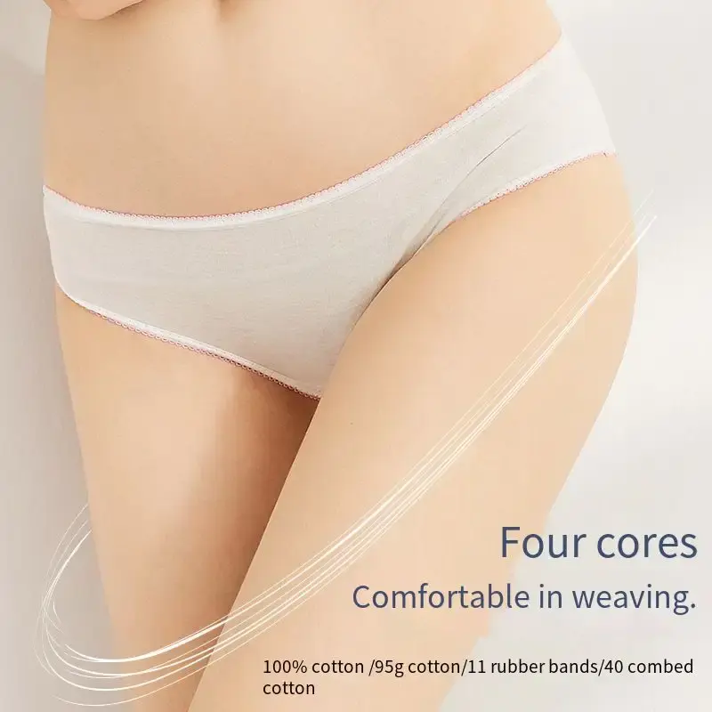 2023 new arrival female panties maternity cotton underwear period disposable washout underwear for women with high quality