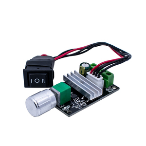 PWM DCモータースピードコントローラ6V/12V/24V 3Aスピードコントロールスイッチ、前方および逆機能付きパワードライバモジュール - Product Image 3