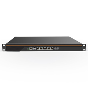 BKHD personalizzato 1U Intel Atom processore C3558/C3758/C3000 6L 2*10G SFP montaggio su rack Router Soft Intel per Firewall Pfsense PC - Product Image 2