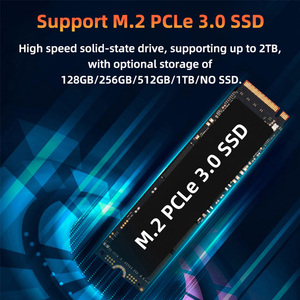 AMD Mini <strong>PC</strong> Ry-zen 7 4700U 5700U 8 Cores 16 Threads <strong>2</strong>*DDR4 M.<strong>2</strong> NVMe NGFF Mini Desktop <strong>PC</strong> with Fan - Product Image 4