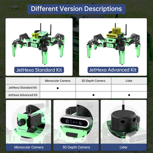 Hiwonder ROS Hexapod Jetson Nano Robot JetHexa Al Vision Tracking riconoscimento supporto OpenCV Deep Learning visione interazione
