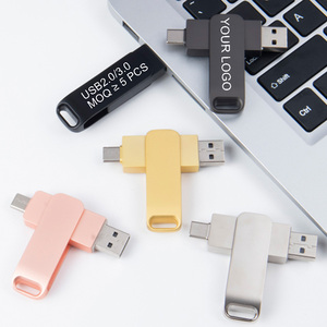Mobile Phone and Computer Dual-Purpose 3.0 <strong>Flash</strong> Drive Type-C Android 2-In-1 Large-Capacity 256g Dual-Interface <strong>Flash</strong> Drive - Product Image 2
