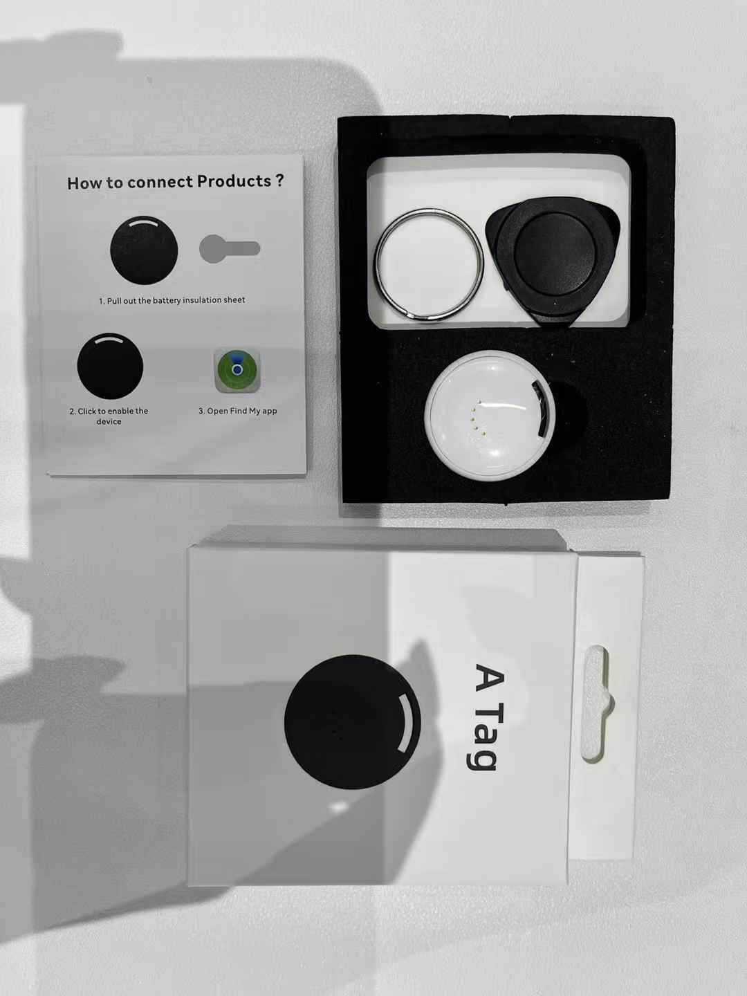 Pagaies porte-clés blanches Global y21