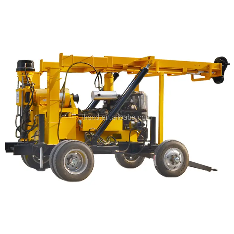 small tripod portable water well drilling rigs for sale/ top drive head hydraulic portable borehole water well drilling rig