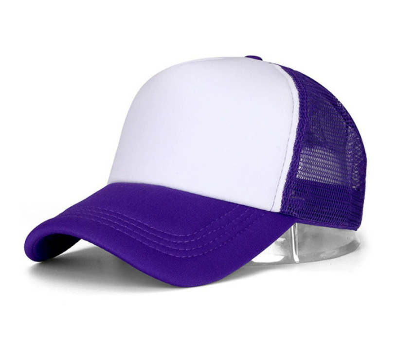 Purple and white