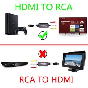 HDMI a Cable RCA convierte Digital señal HDMI a RCA analógica/AV