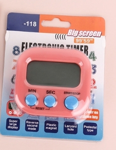 Timer da cucina Display Lcd grande schermo Timer elettronico positivo negativo Timer di cottura promemoria temporizzazione grande allarme forte - Product Image 6