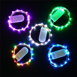 CR2032 Knopf Batterie betriebene Lichterkette 2M 20 winzige LED-Leuchten/Reis-LED-Lichterkette batterie betrieben