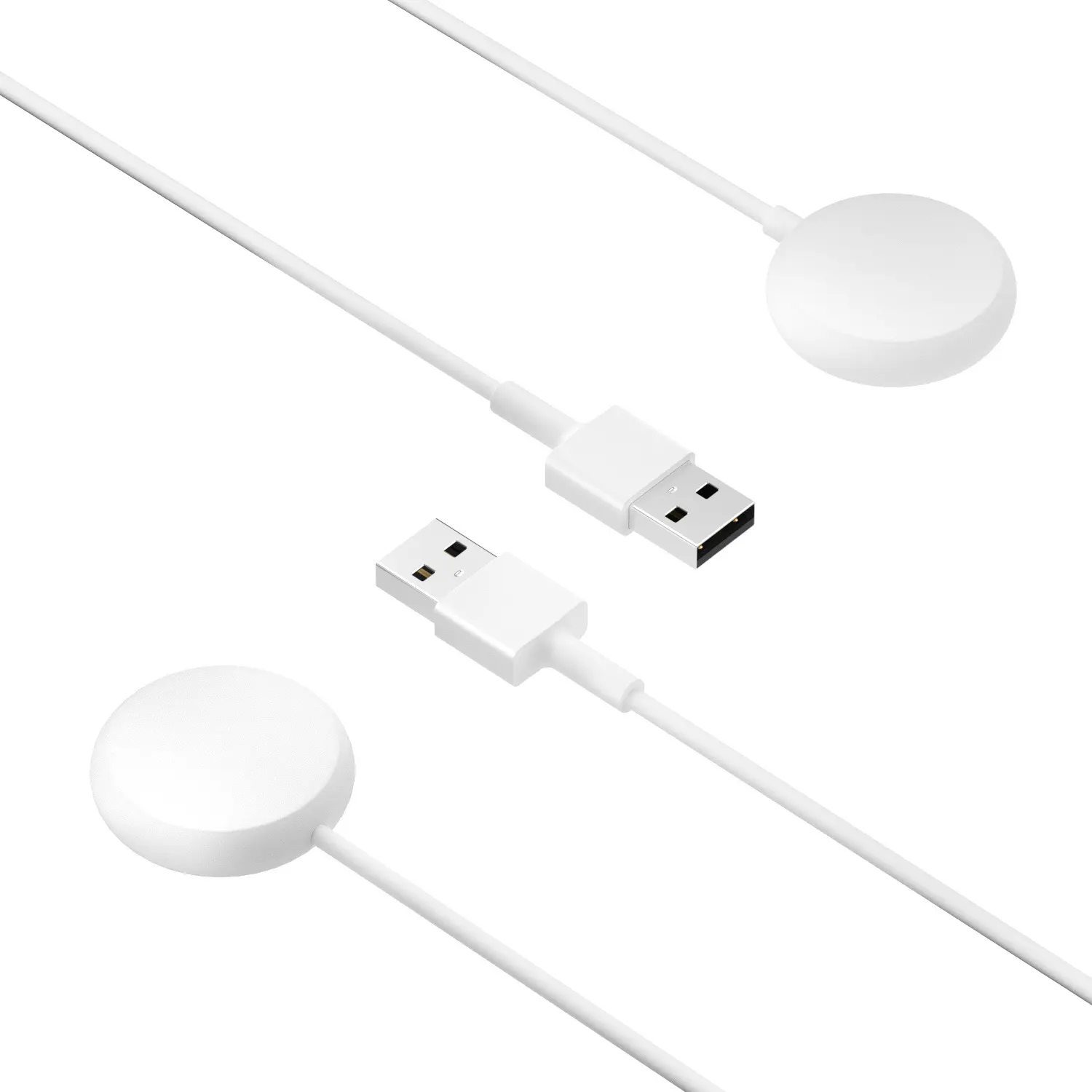 Cable de carga USB compatible con la base del cargador inalámbrico de reemplazo del reloj Google Pixel