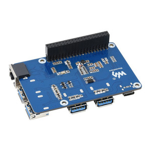 USB 3,2 Gen1 y Gigabit Ethernet HUB HAT para Raspberry Pi 3x USB 1 * Gigabit ETH sin controlador USB 3,2 Gen1 HUB Gigabit ETH HAT - Product Image 5