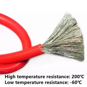 Supe ที่ปิดซิลิโคนสำหรับผู้ชาย,Draad 2 4 6 8 10 12AWG Hittebestendig Vertind Koperen Kern Draad - Product Image 4