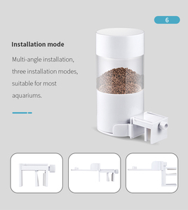 Aquarium <span class=keywords><strong>Feeder</strong></span> tự động hoàn toàn kín thông minh lập trình công suất lớn định lượng cho ăn dẫn màn hình điện kép - Product Image 4