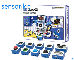 Kit de sensor educativo personalizado para Python y diseño de programación Makecode para Microbit V1 y V2