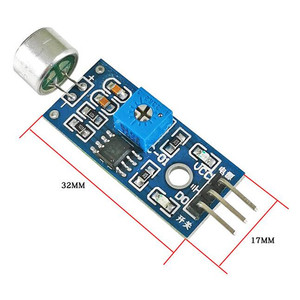 Módulo de micrófono Interruptor de silbato acústico Módulo de sonido Módulo de sensor de detección de sonido - Product Image 4