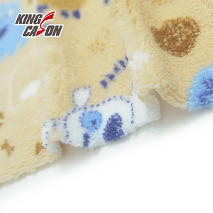 Kingcason 100% ポリエステルスーパーソフト無地カラフルソフトふわふわ厚手ラブパターンブランケット用シェルパ - Product Image 1